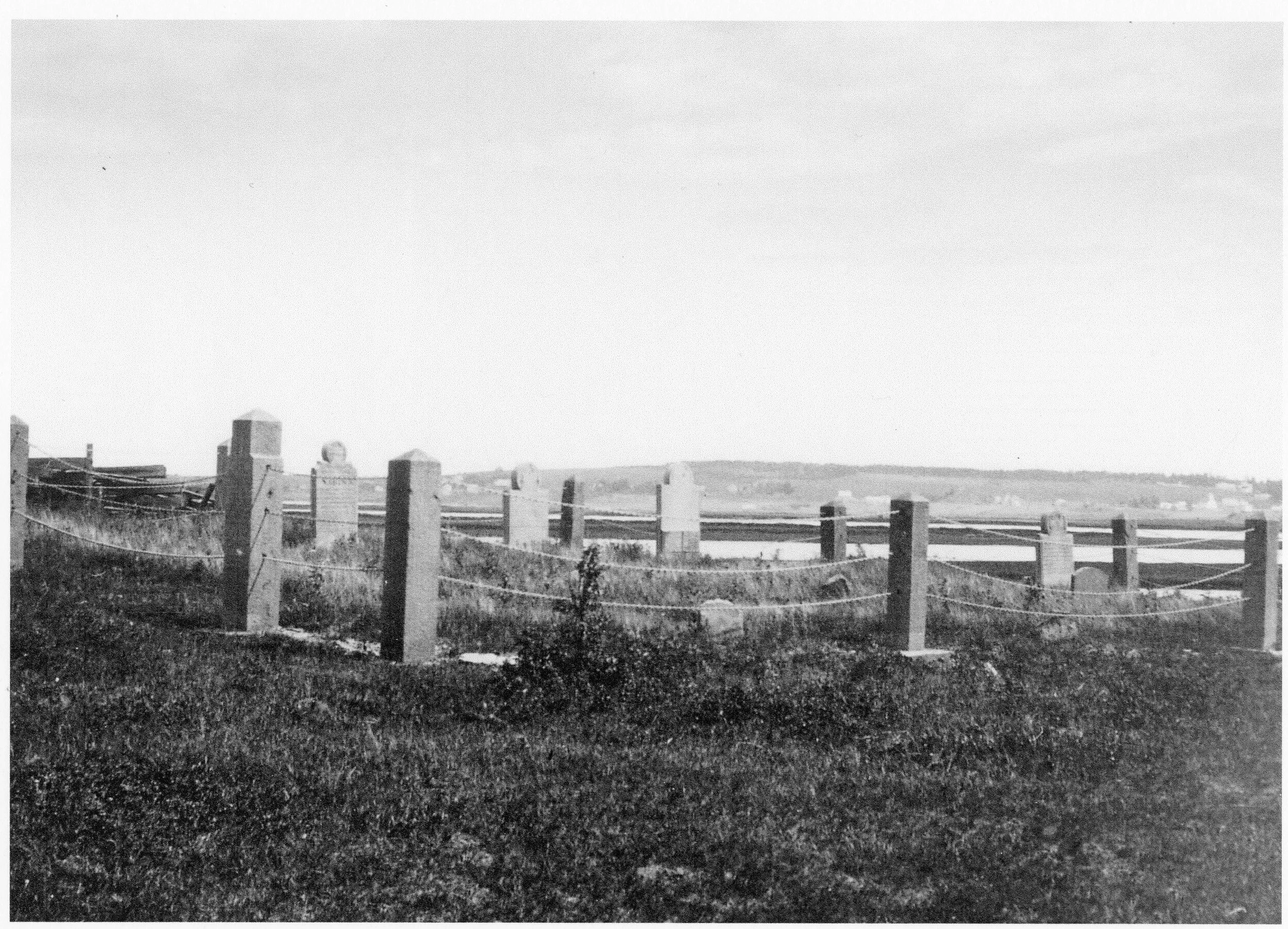 Peck Family Cemetery in Riverside-Albert from the Dawne McLean  Collection