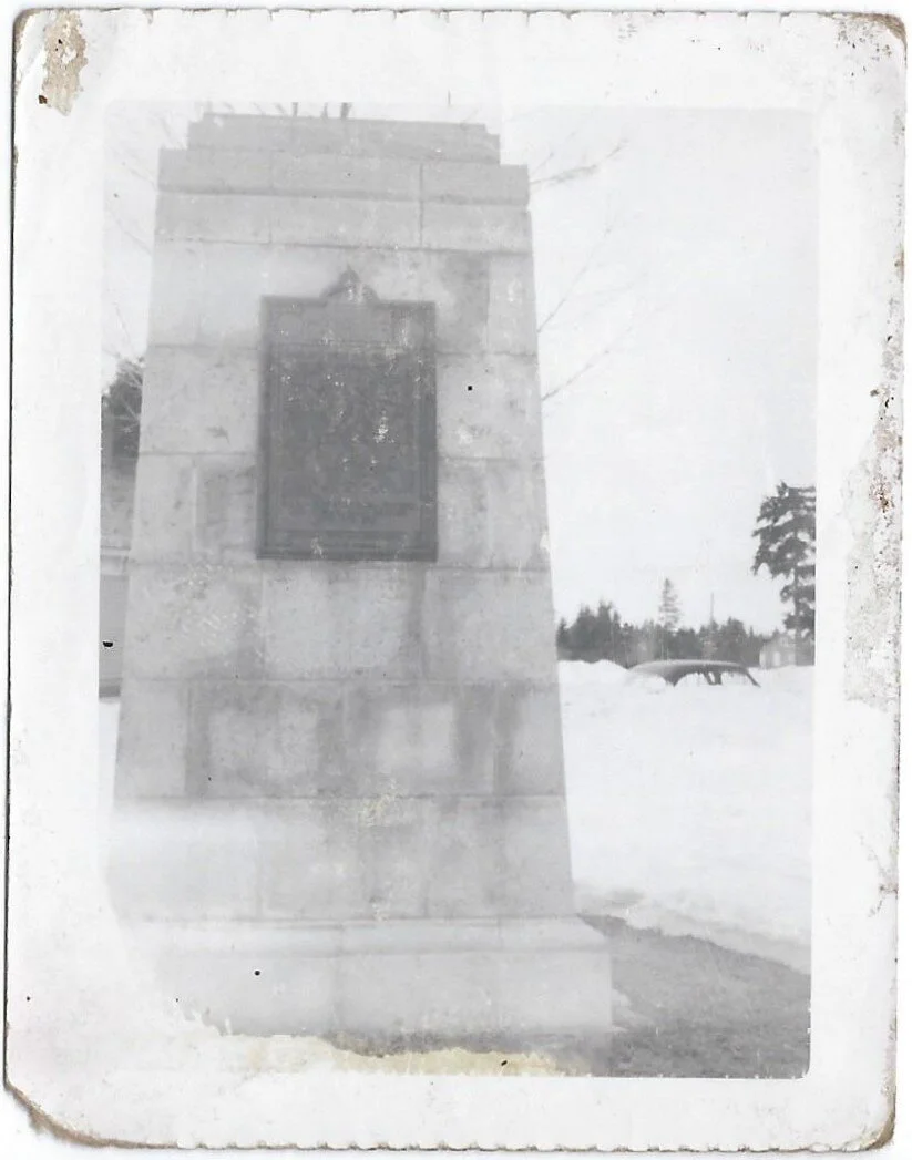 Richard B. Bennett's Monument  from the Albert County Museum Collection