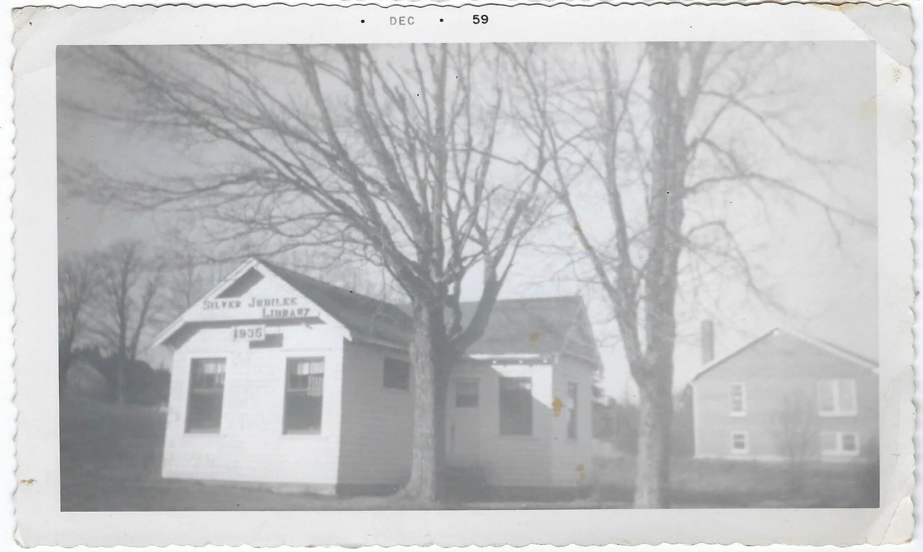 The Silver Jubilee Library from December 1959. from Albert County Museum Collection