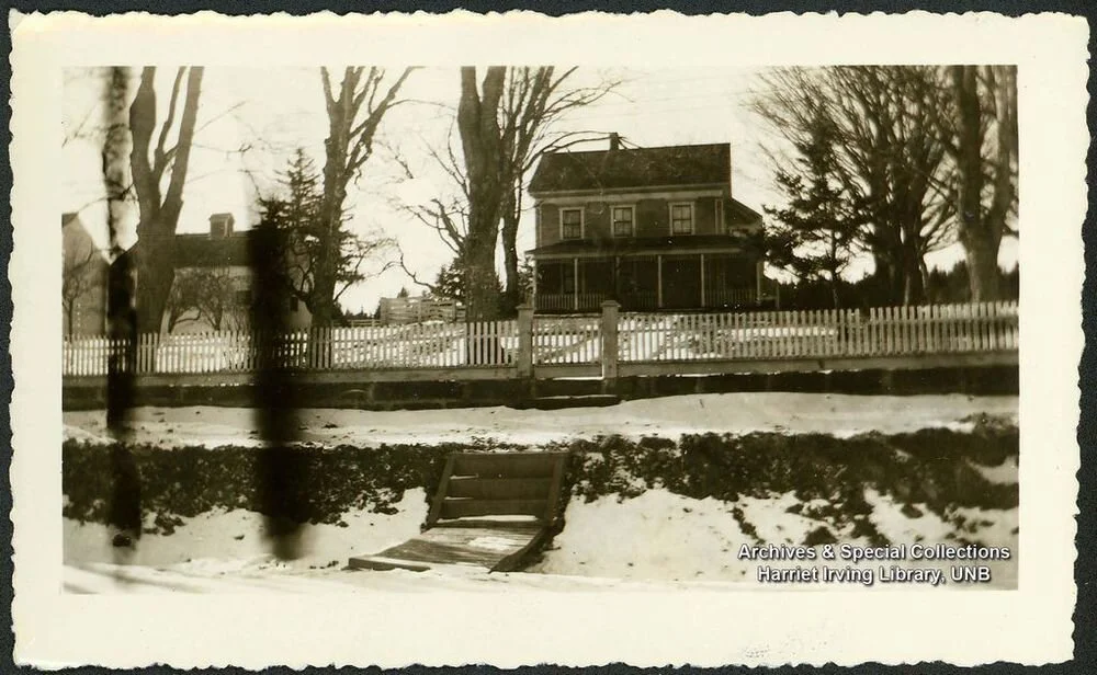 The Bennett.Homestead from Archives and Special Collections, Harriet Irving Library, UNB