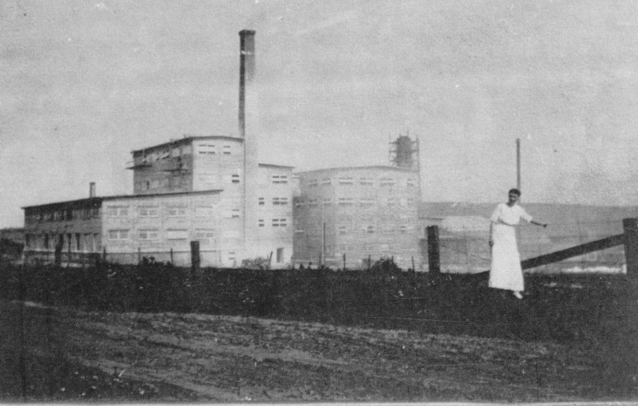 The Canadian Gypsum Mill, Hillsborough, N.B.. From the Vaughn Snider Collection