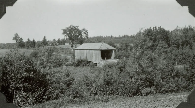 Florence K. Daly, Peter Jonah Covered Bridge, Turtle Creek, Albert County, New Brunswick. From the New Brunswick Museum, 1990.9.193