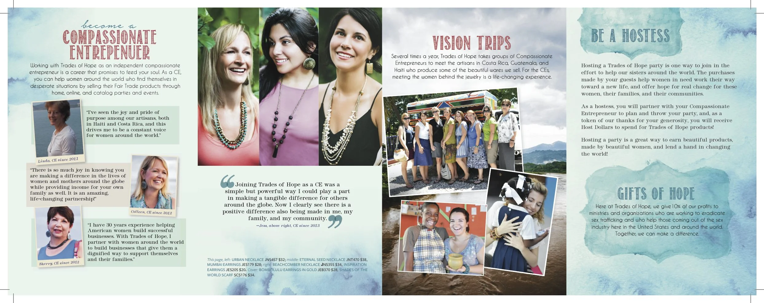 Trades of Hope promotional brochure 2015, page 2