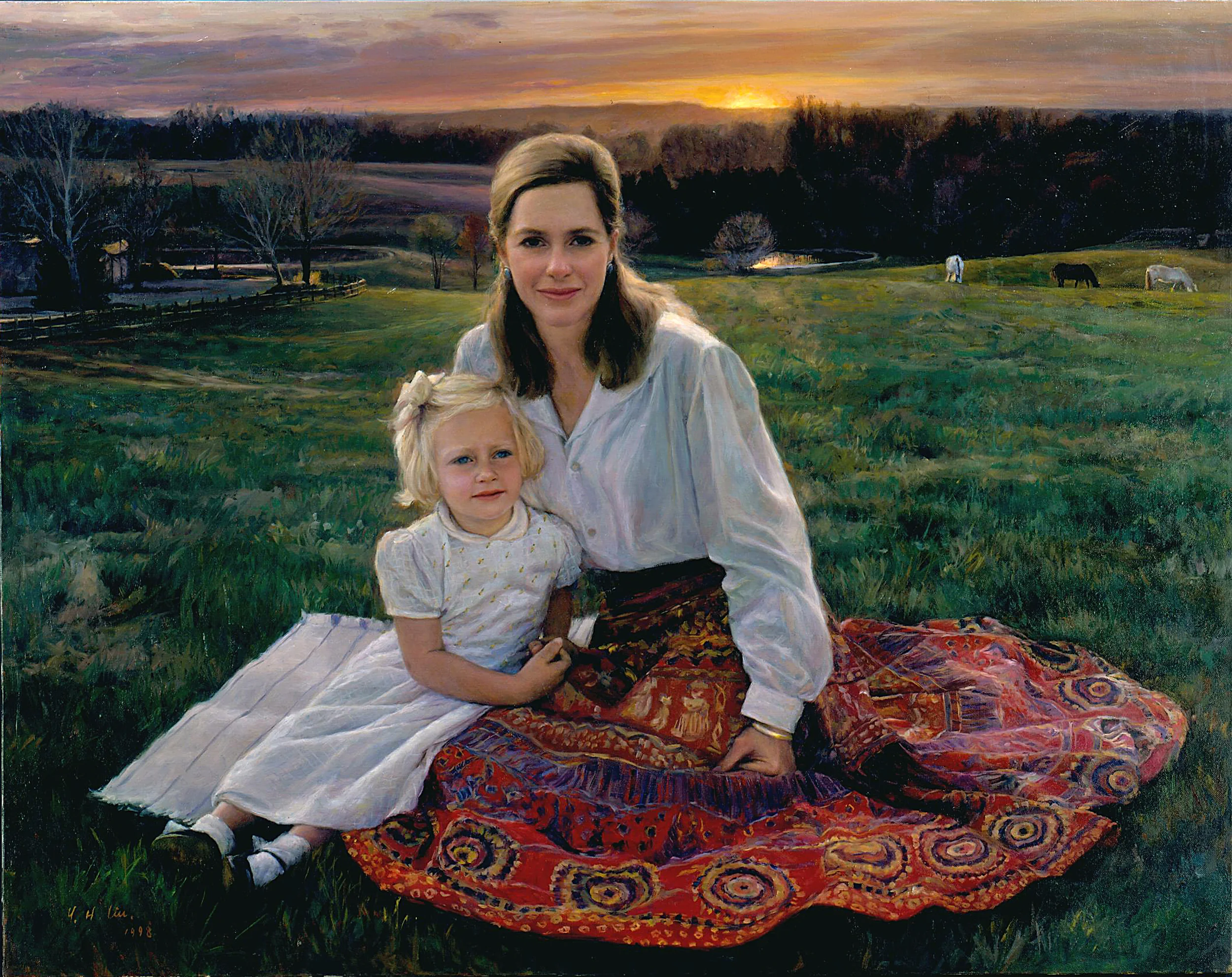 Vicky and Mary Collins