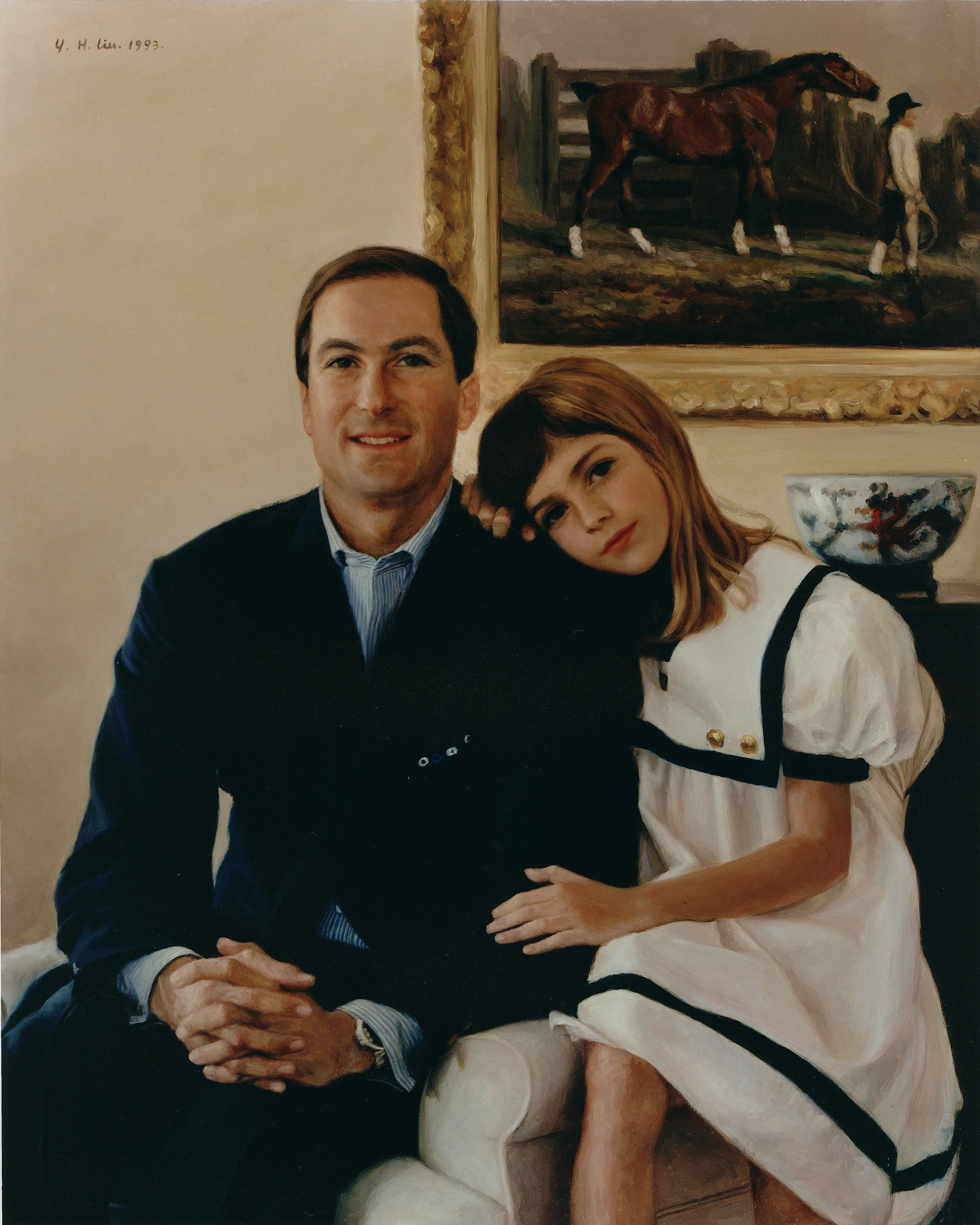 Peter Brant and daughter Ashley