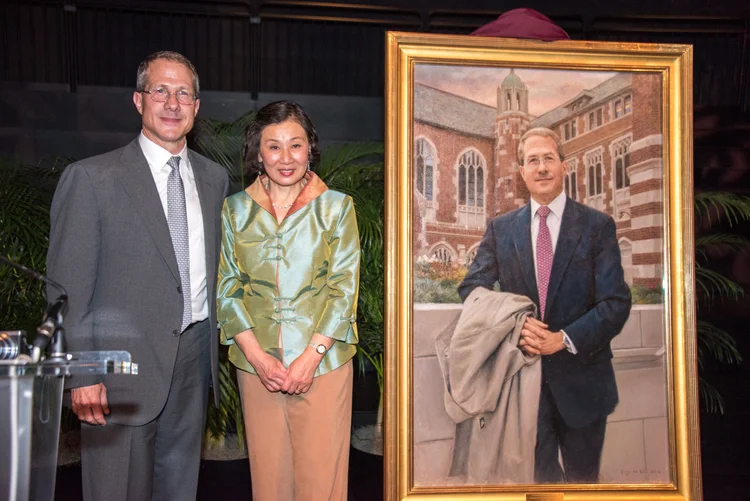 Andrew Michael Alper's Portrait Unveiling
