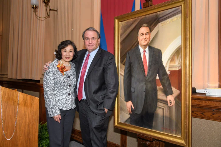 Michael A. Fitts Portrait Unveiling