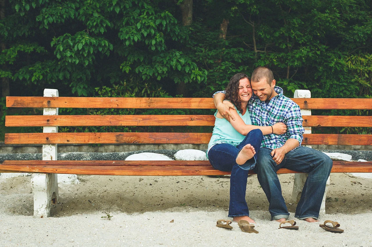 Cute Engagement Couple