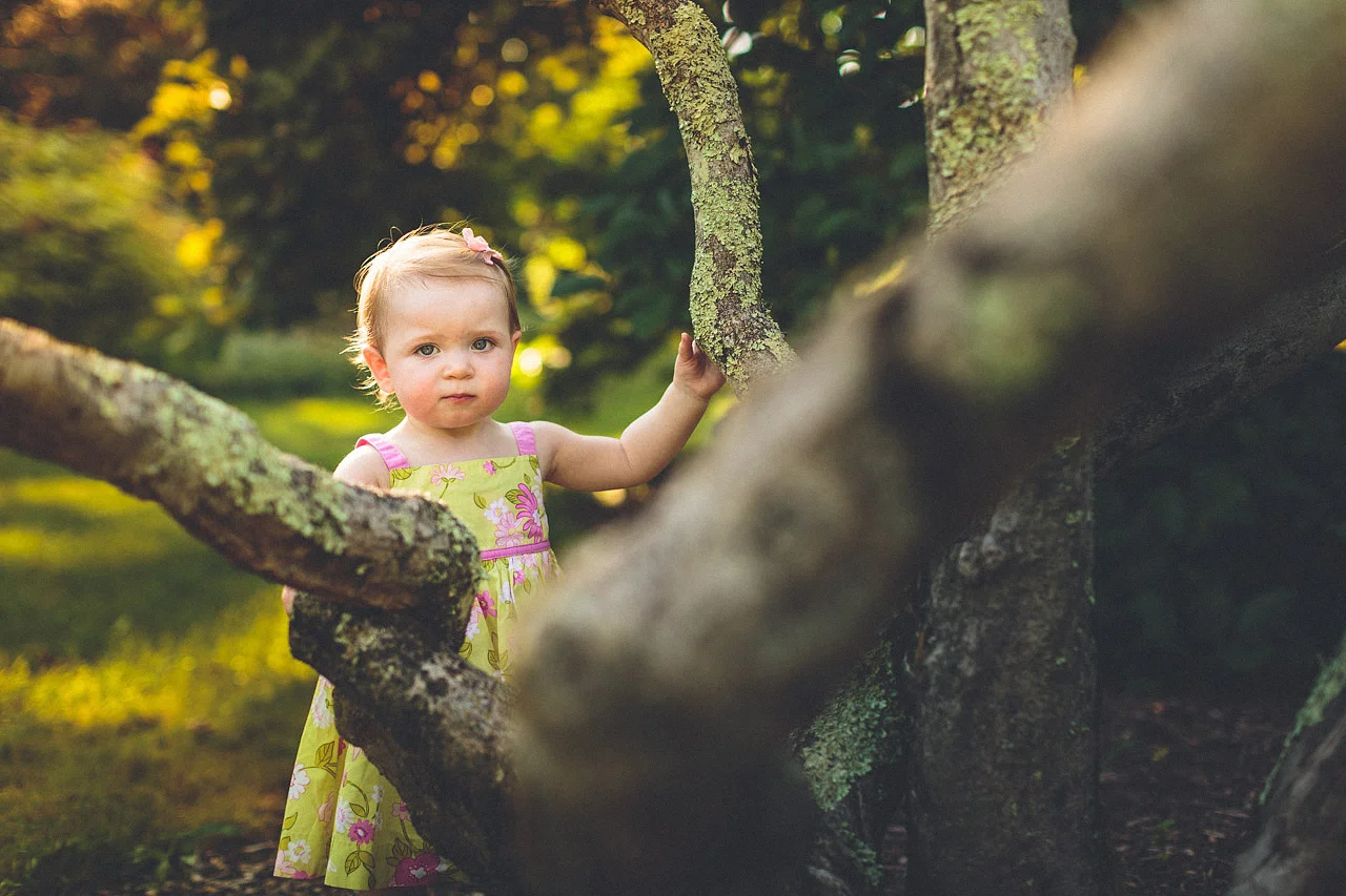 Willowwood Arboretum First Birthday Portrait