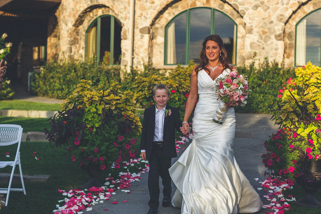 Bride Crystal Springs Wedding