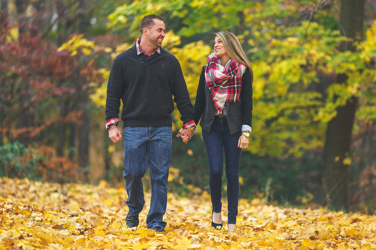 Walking in the Autumn Woods