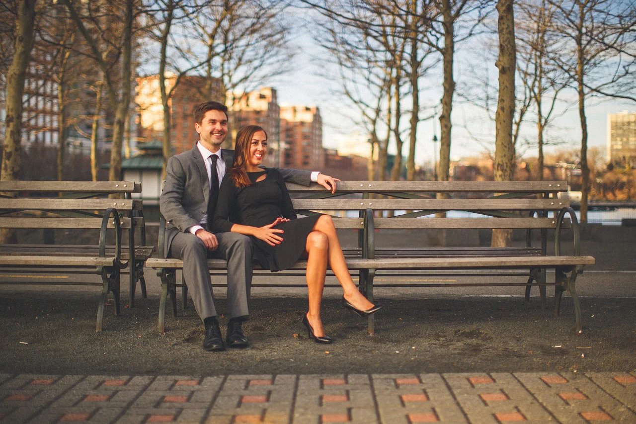 Couple Hoboken NJ Engagement