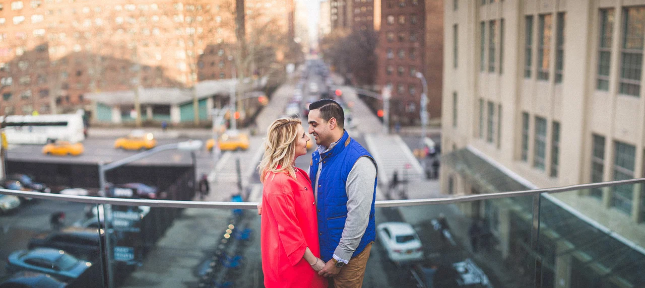 NYC Engagement Portrait
