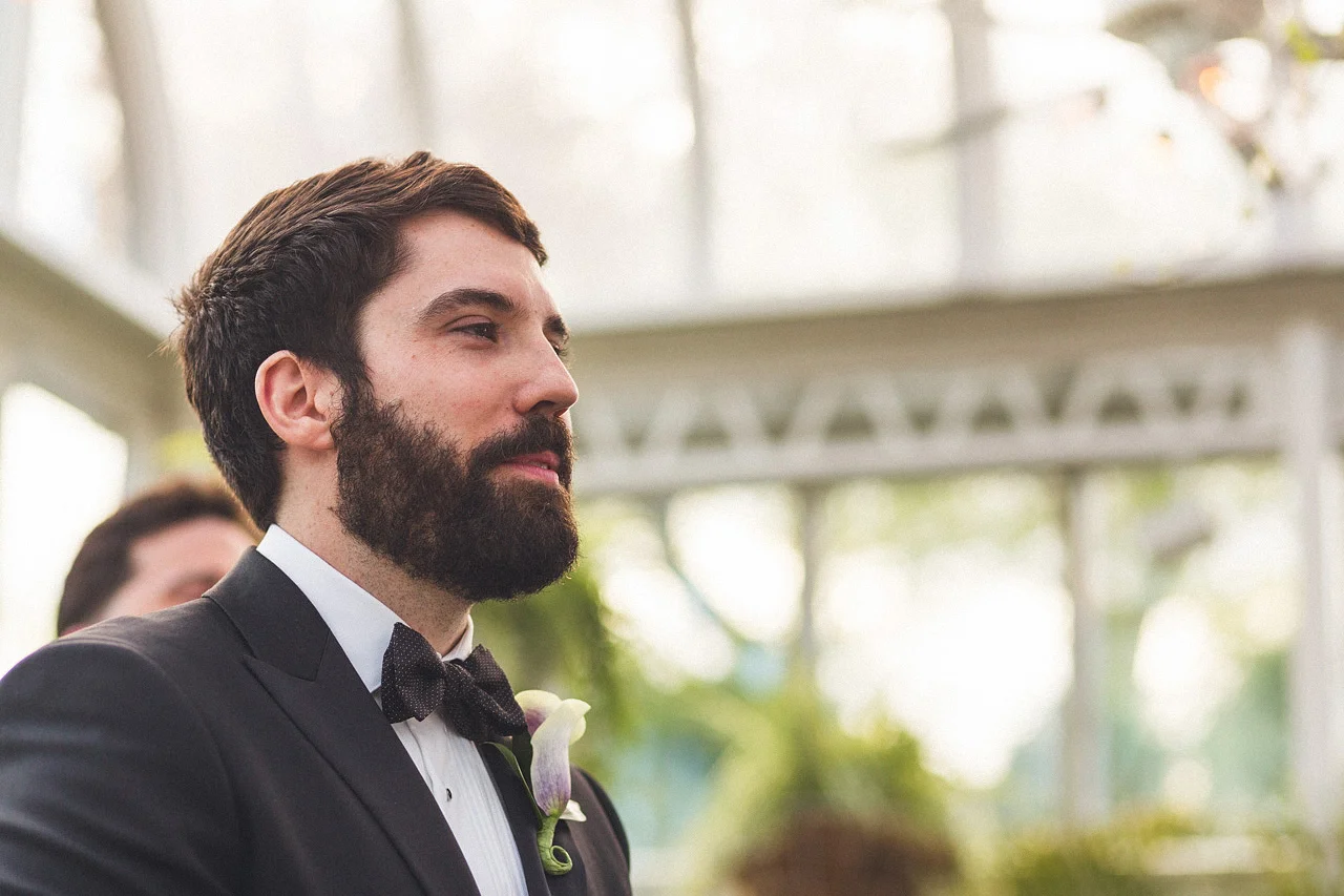 Groom sees Bride