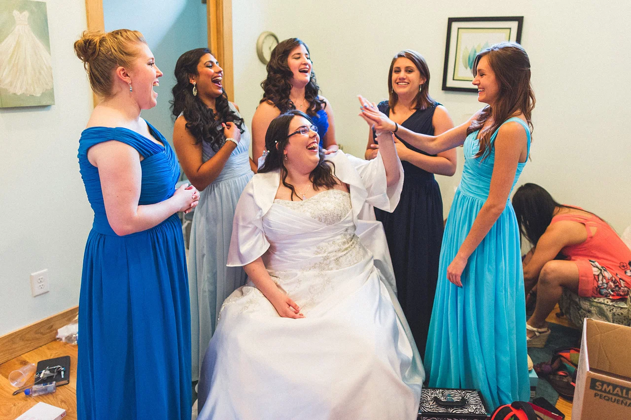 High-five for Weddings