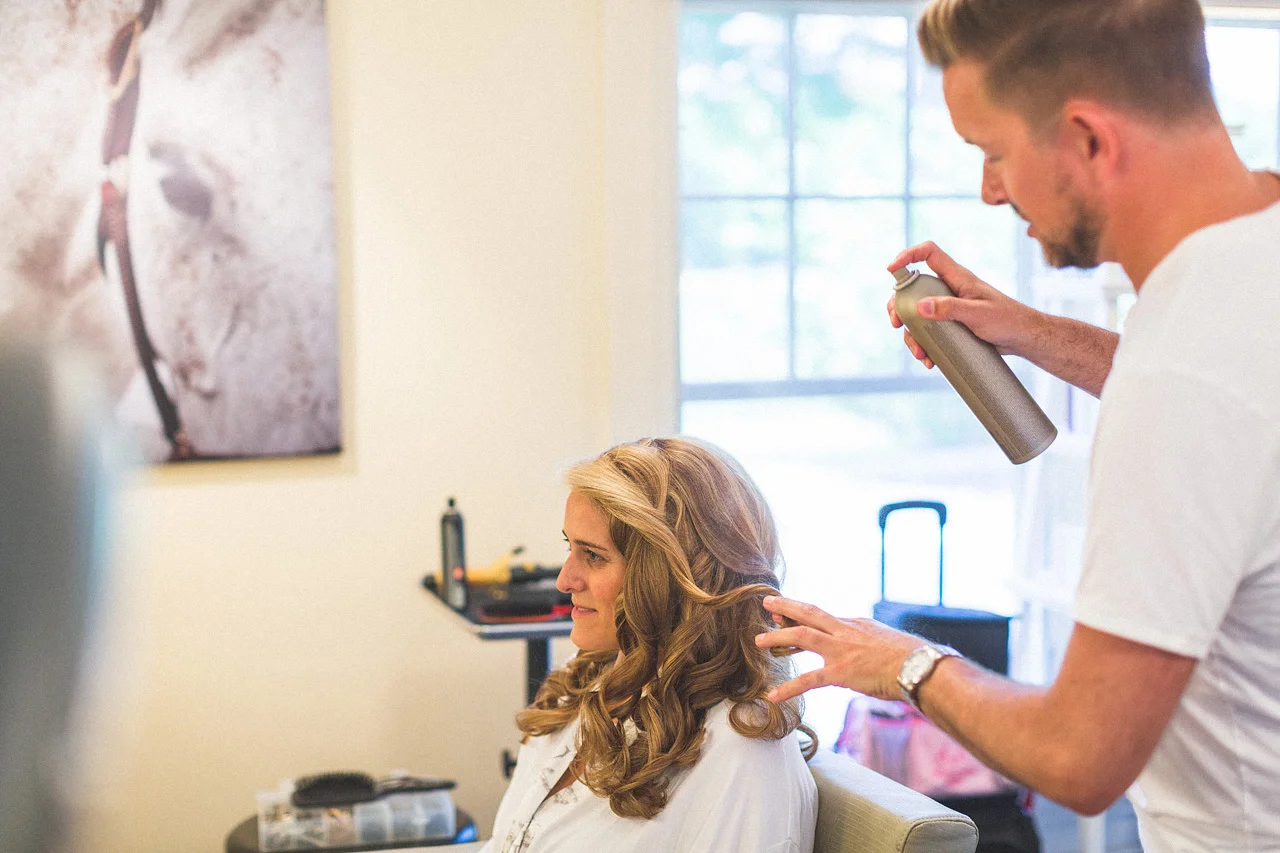 Far Hills Salon Getting Ready
