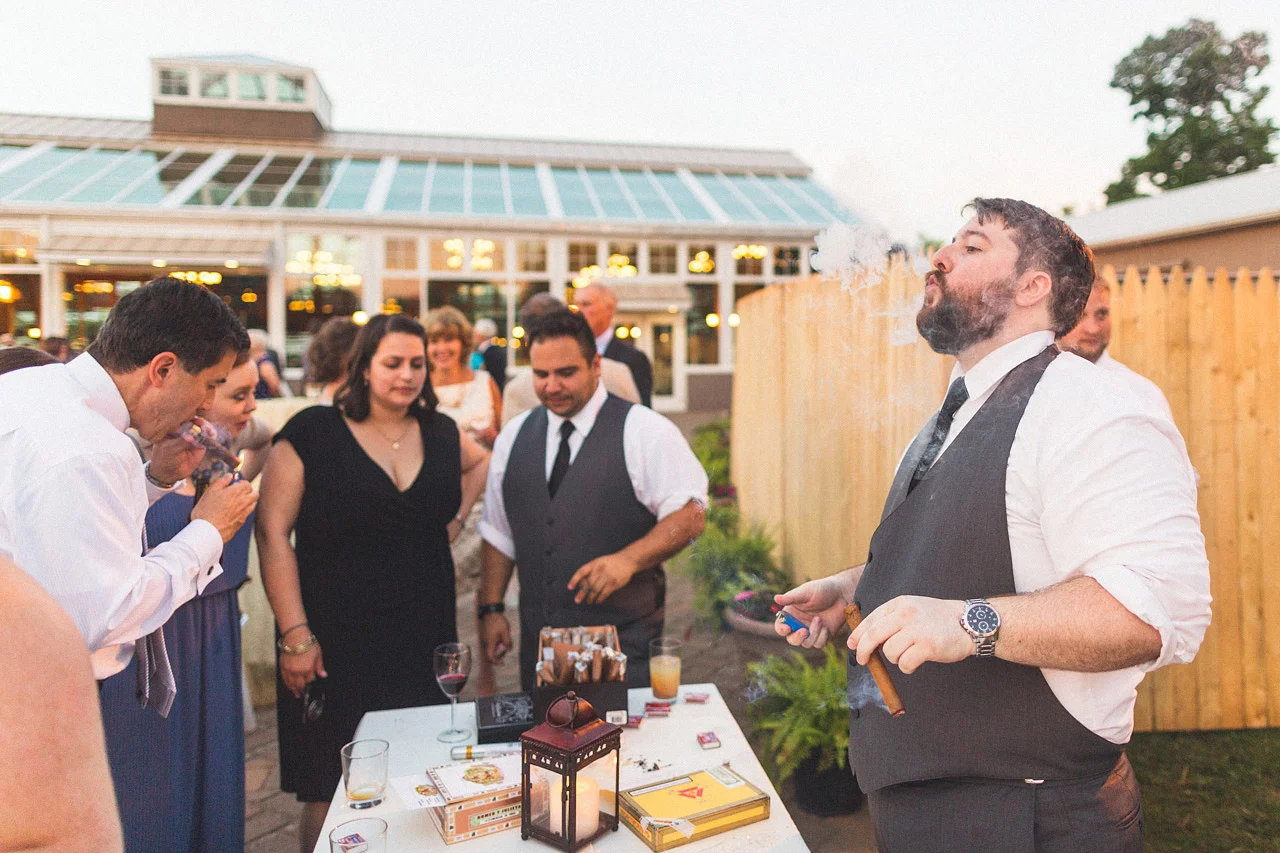 Conservatory Wedding Reception