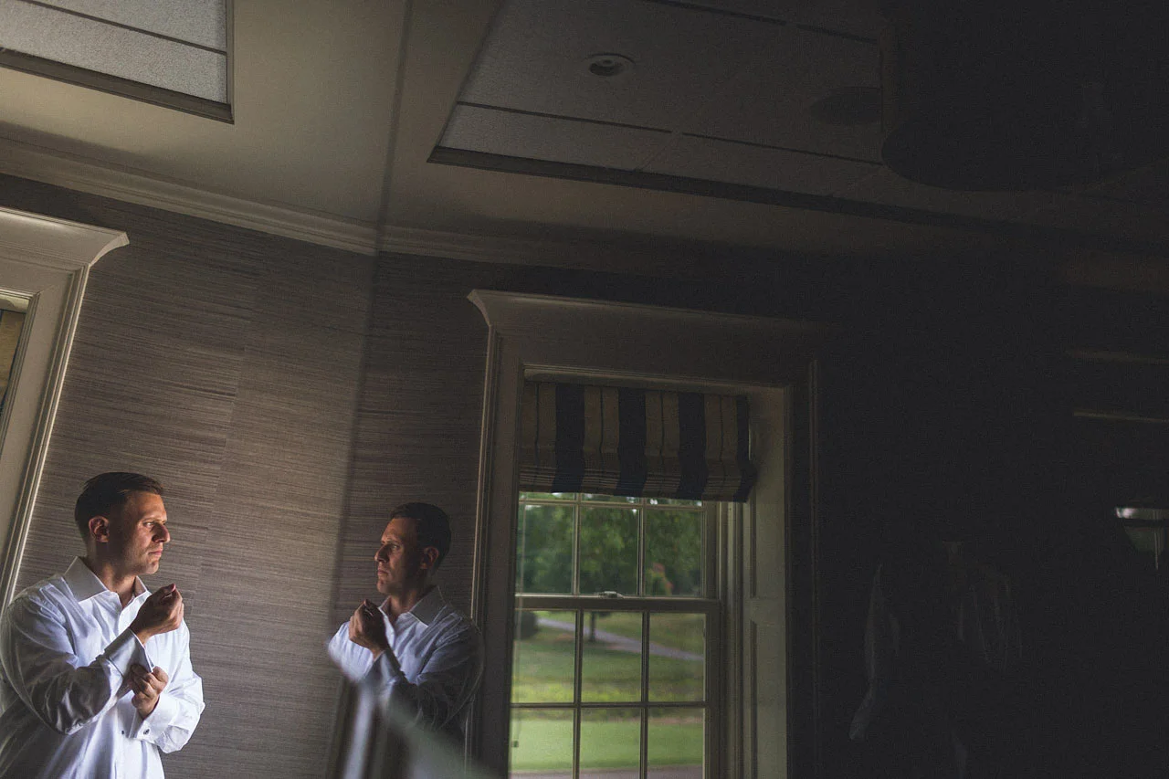 Groom Gets Ready
