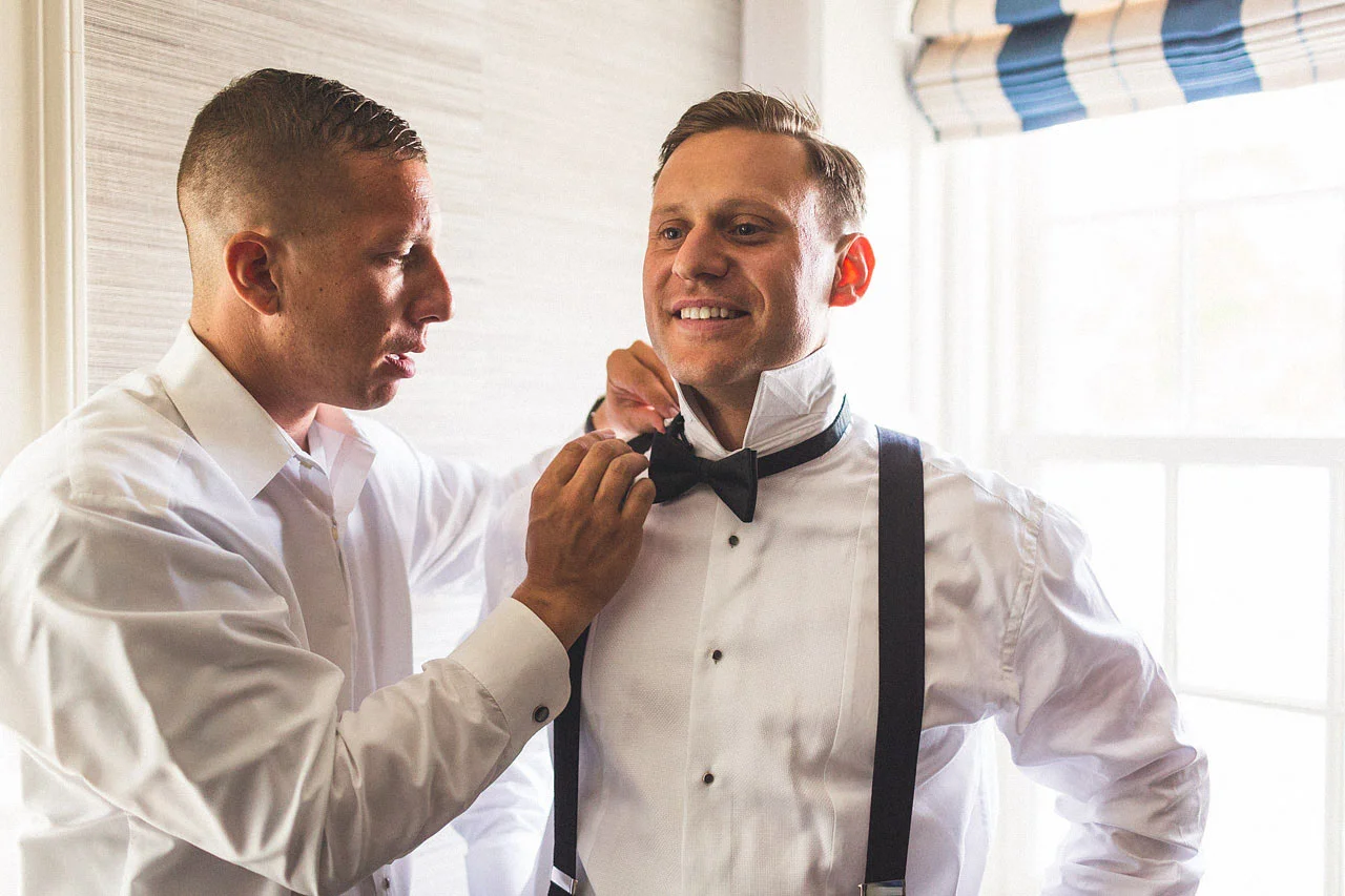 Groom Gets Ready