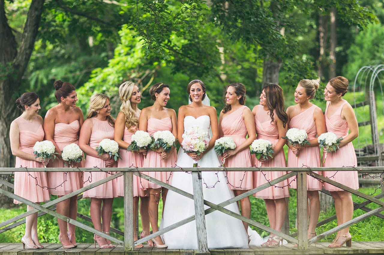 Bridal Party Millrace Pond