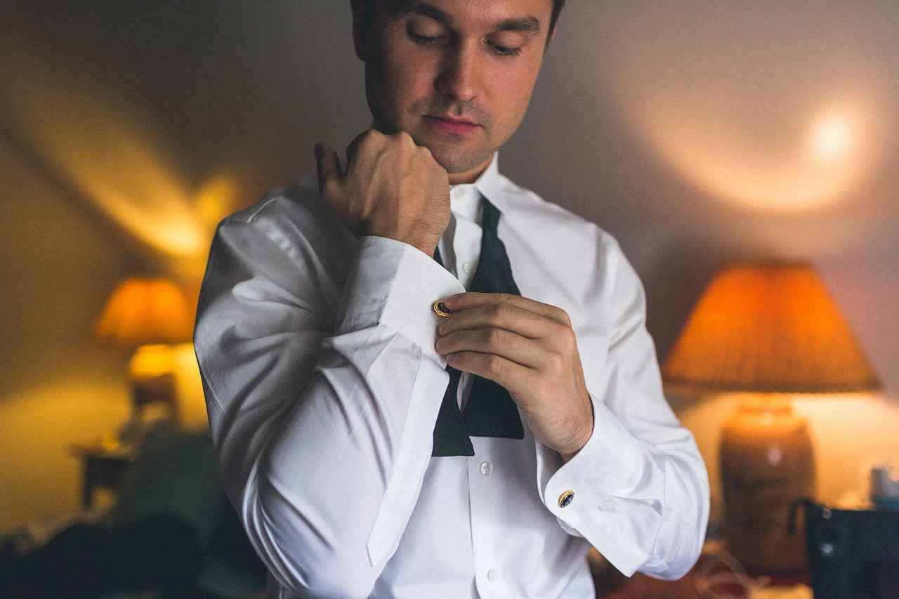 Groom cuff links