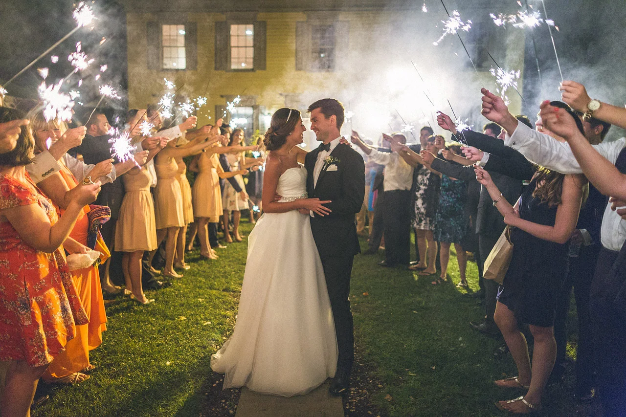 Inn at Millrace Pond Sparkler Exit