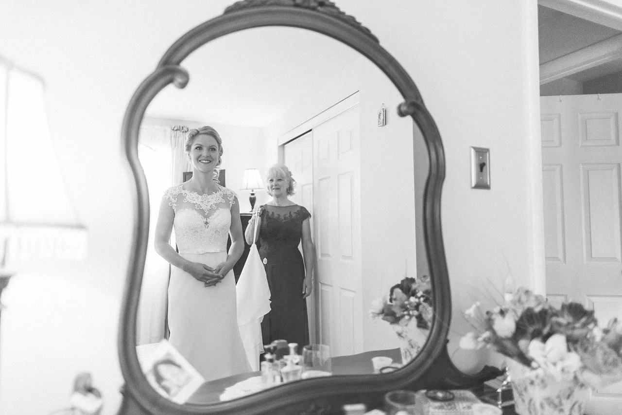 Mom Helps Bride