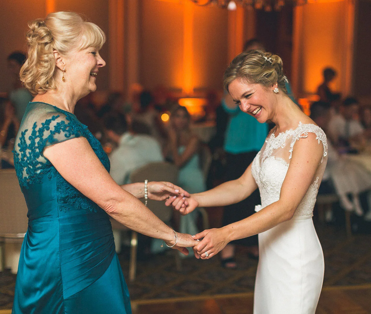 The Mansion on Main Street Wedding Mom Bride