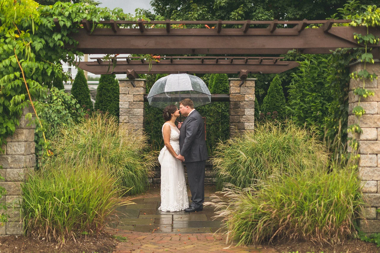 Sussex Conservatory Rain Wedding