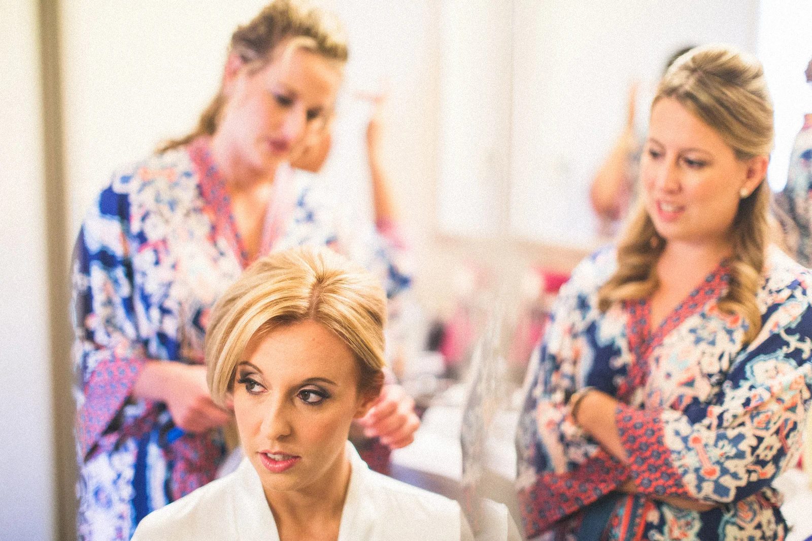 Final Makeup touches