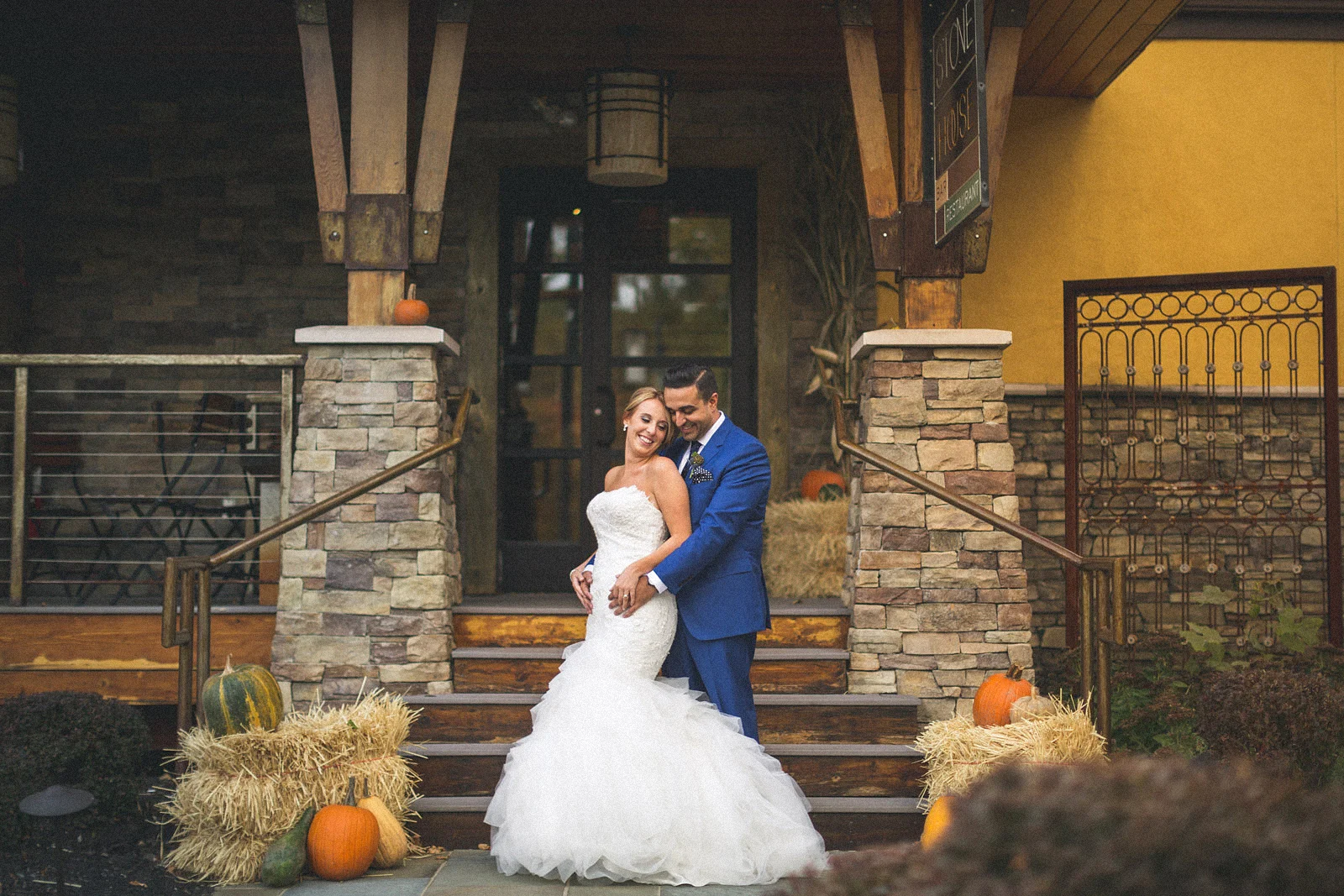 Stone House Fall Wedding
