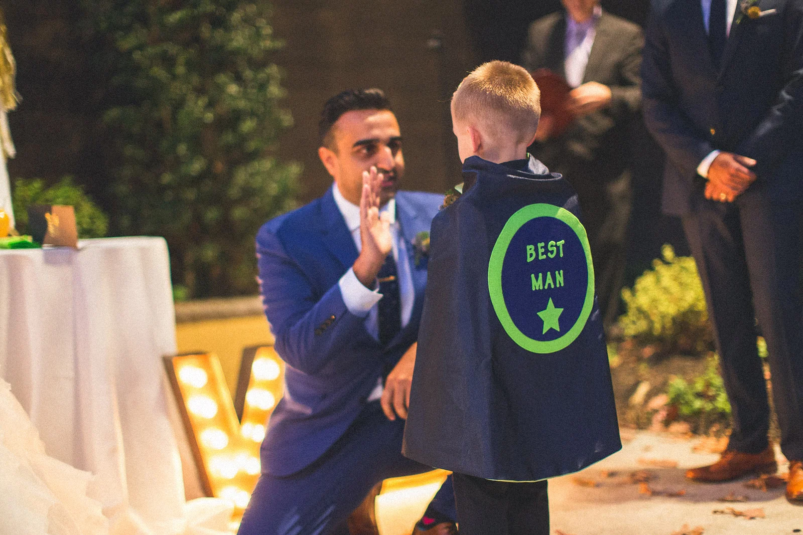 Best Man Super Hero Cap