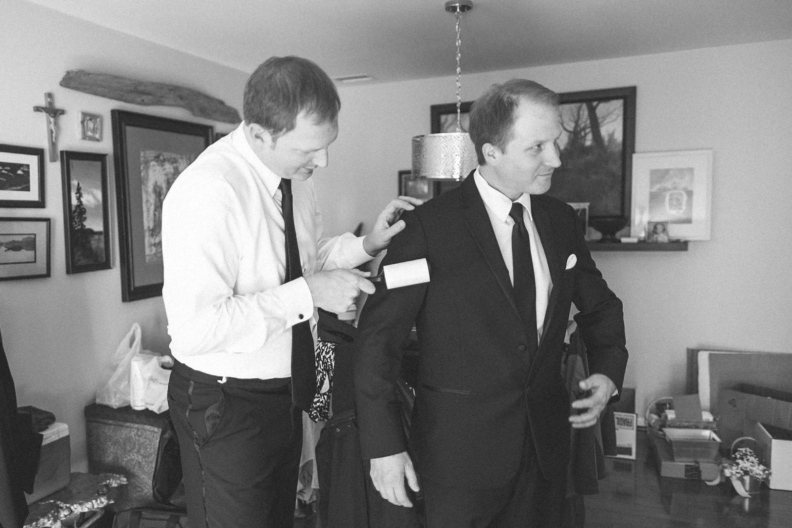 Groomsman final prep