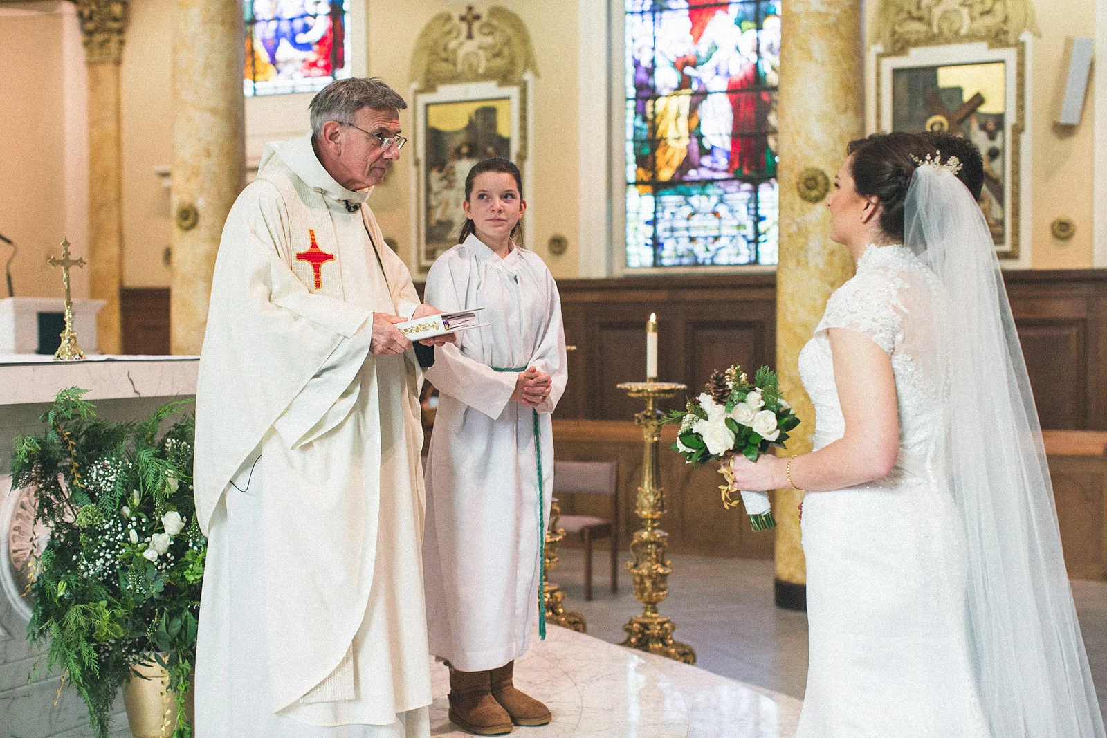 Immaculate Conception Wedding Montclair NJ