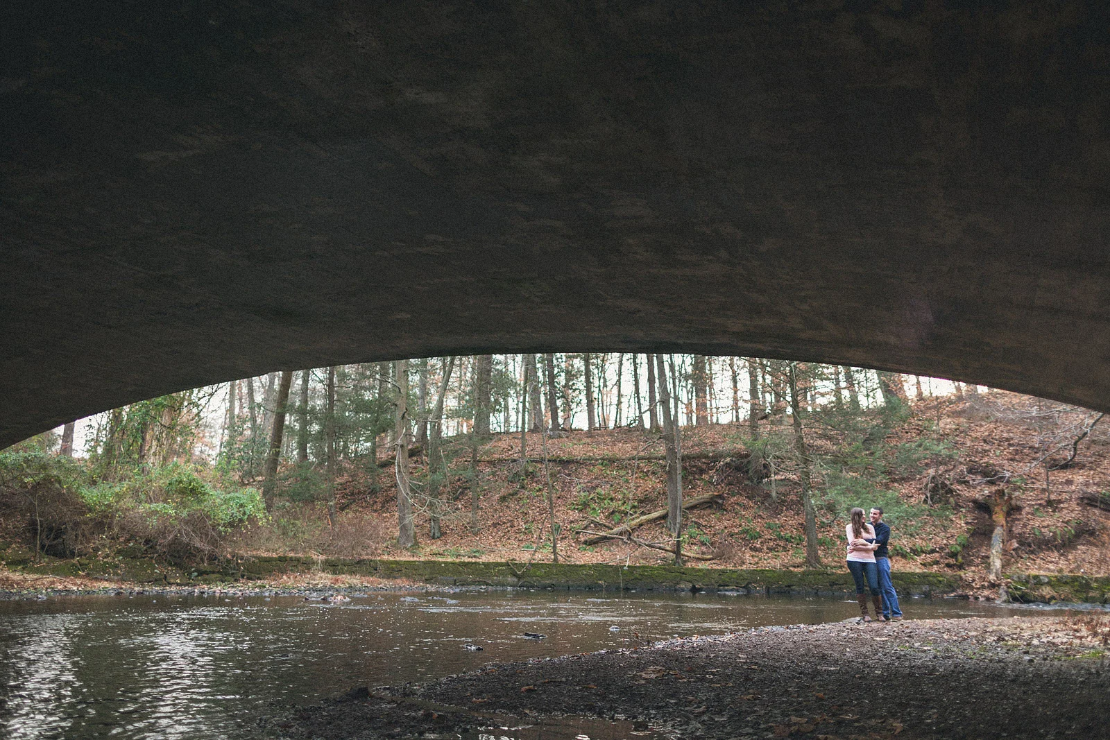 Natirar Park Bridge Engagement