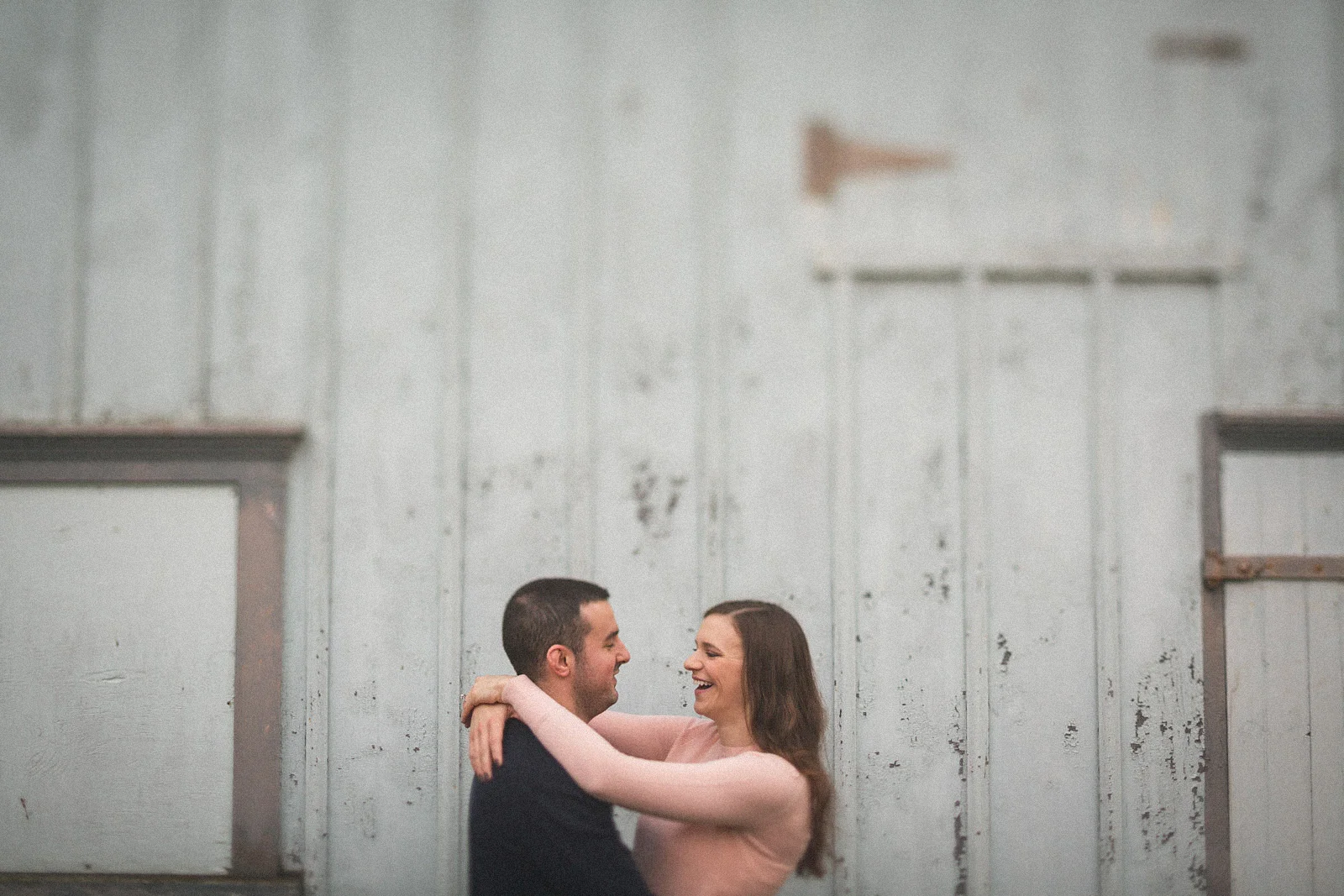 Barn Engagement Photos