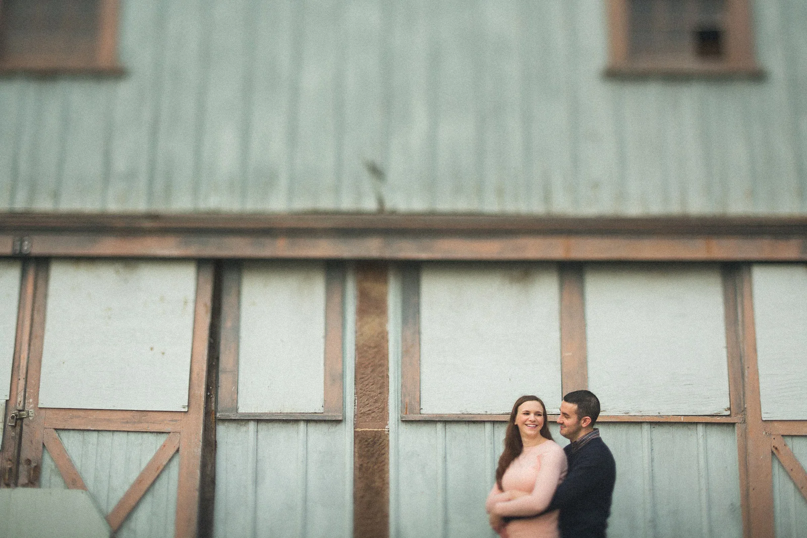 Barn Engagement Photos