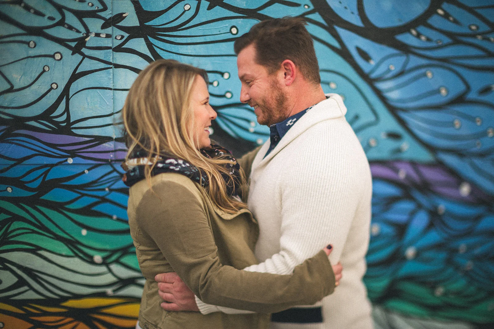 Art Engagement Photos