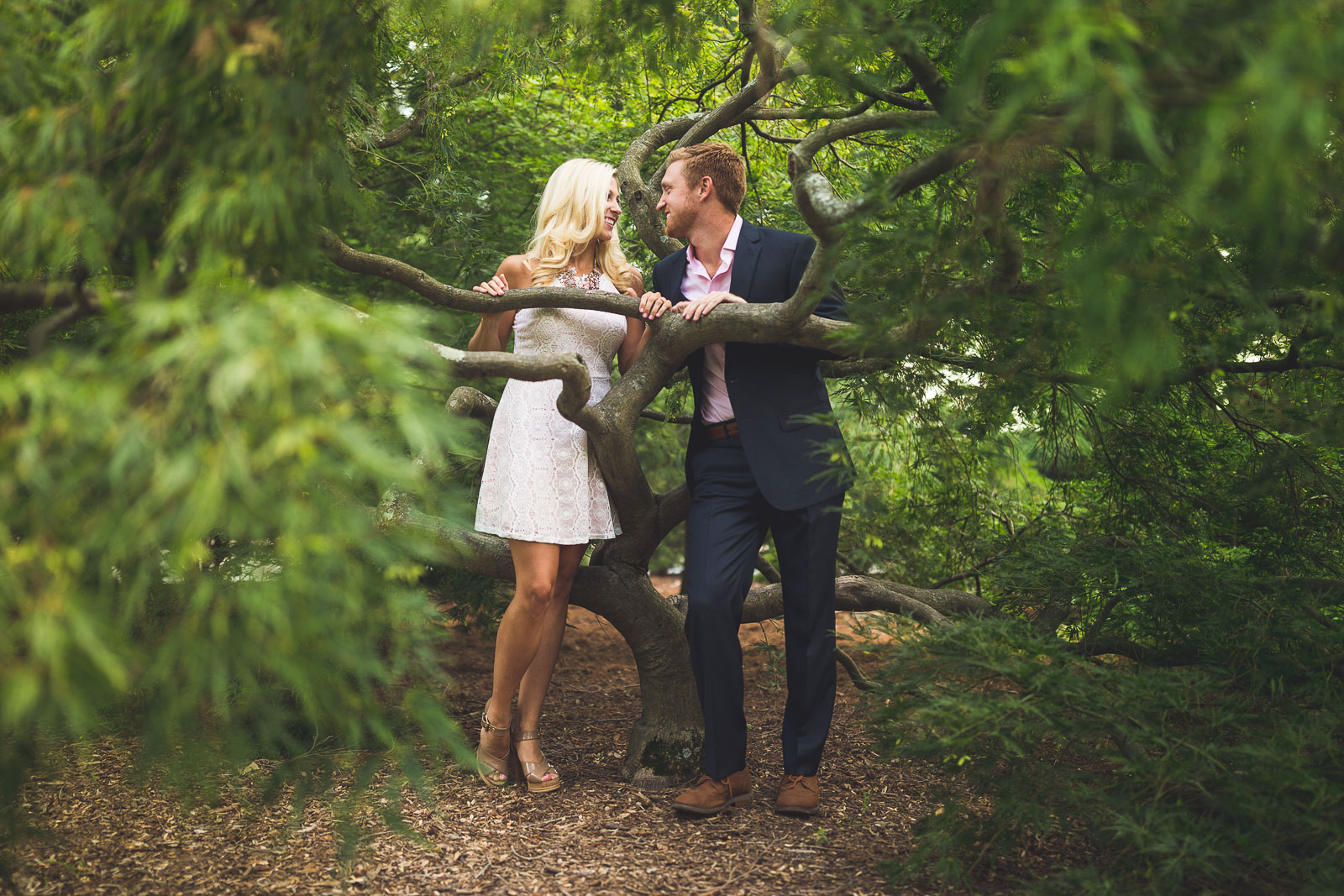 Frelinghuysen Arboretum Engagement Photos