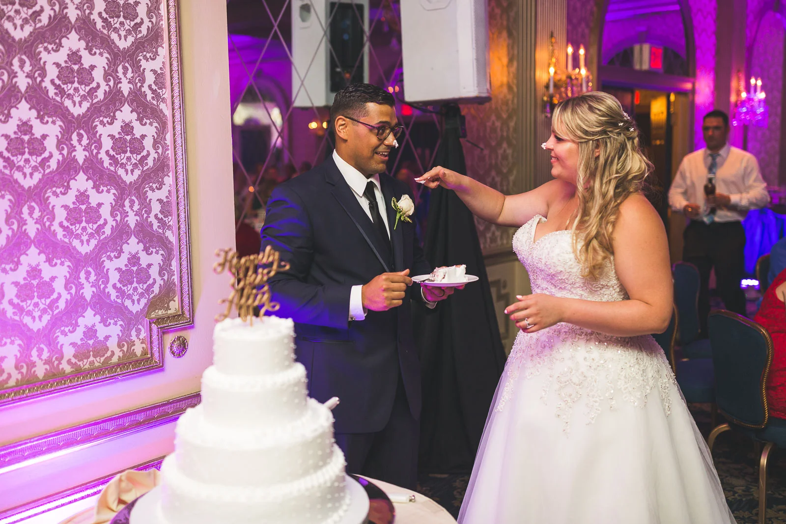 Night Photography Madison Hotel Wedding