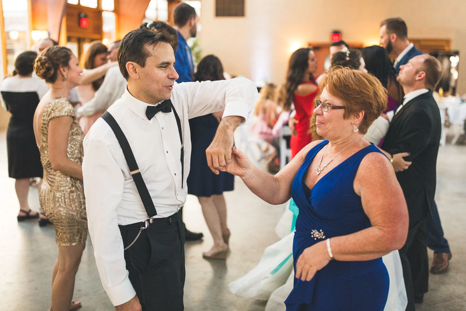 Mom dances