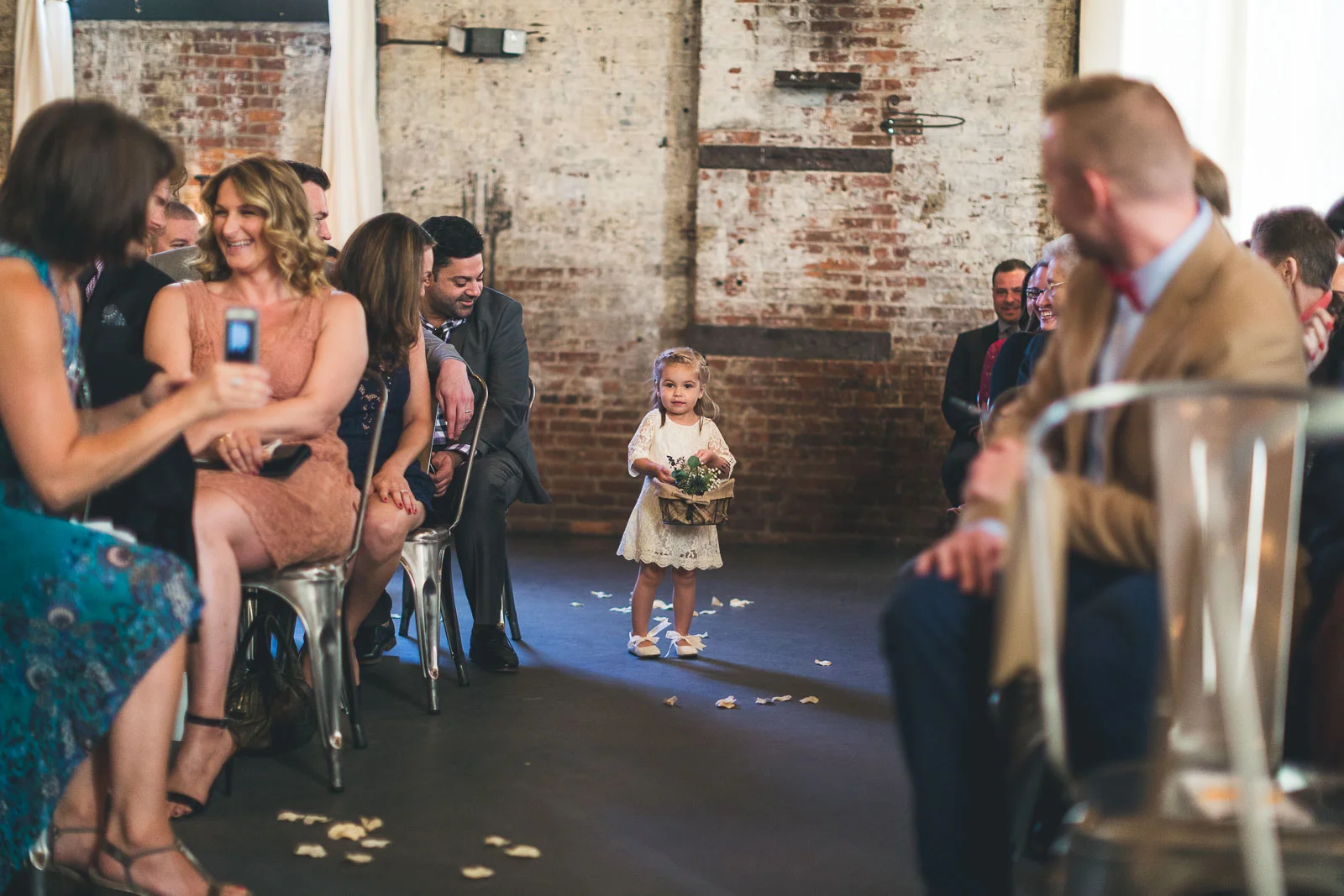 Wedding Ceremony Green Building Brooklyn