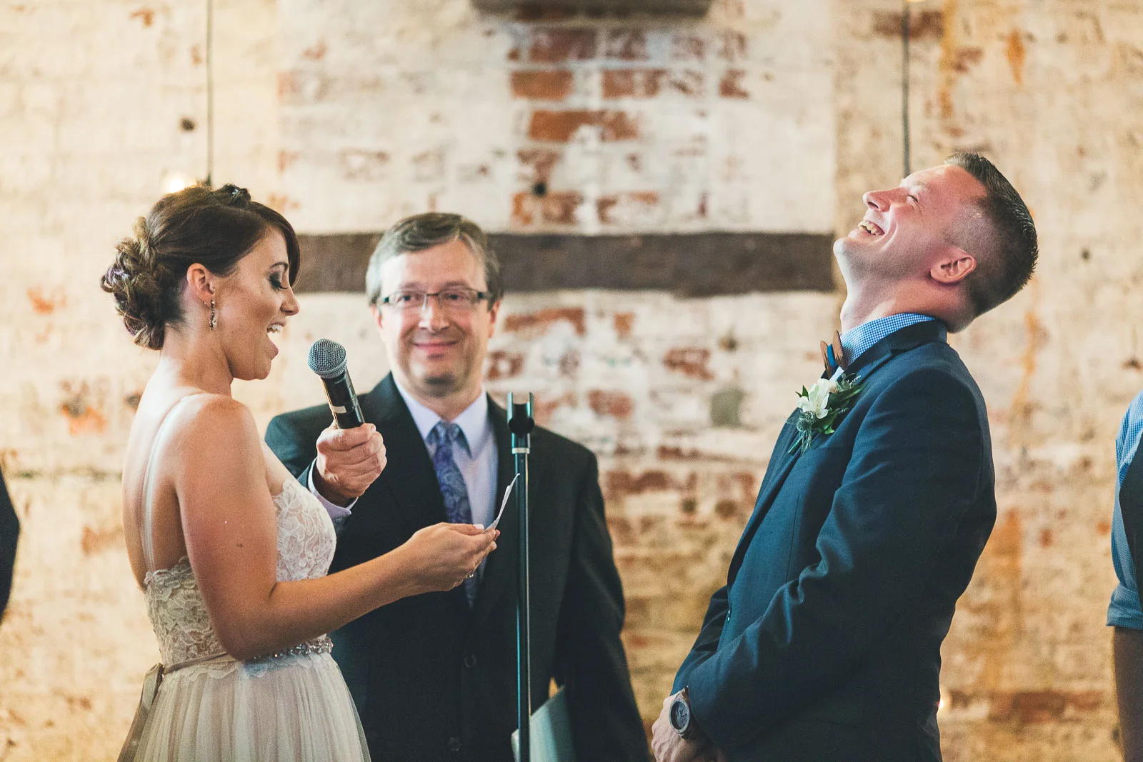 Wedding Ceremony Green Building Brooklyn