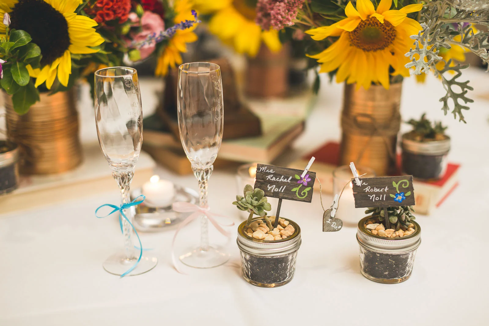 Wedding Favors as Place Cards