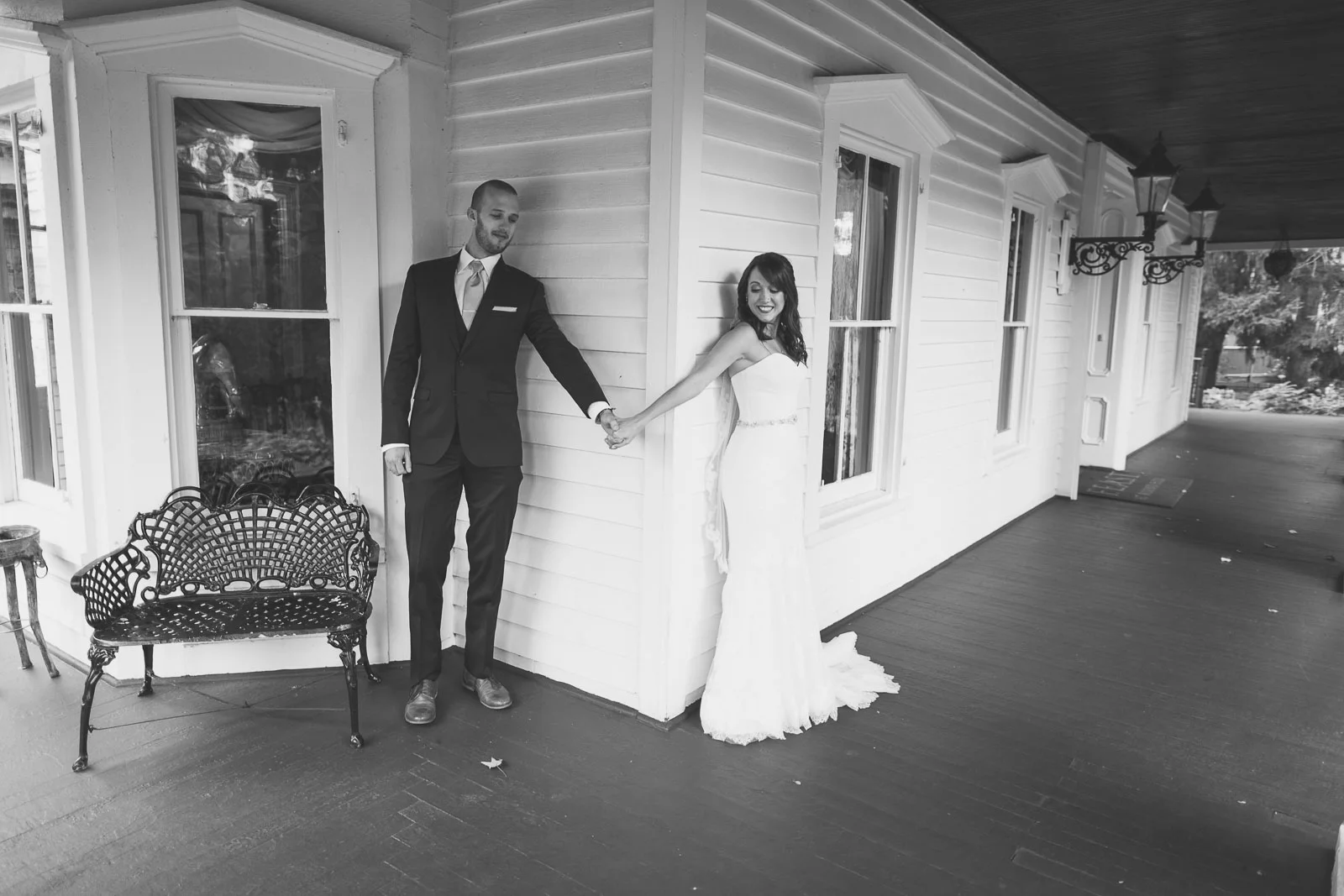 Moments before the first look
