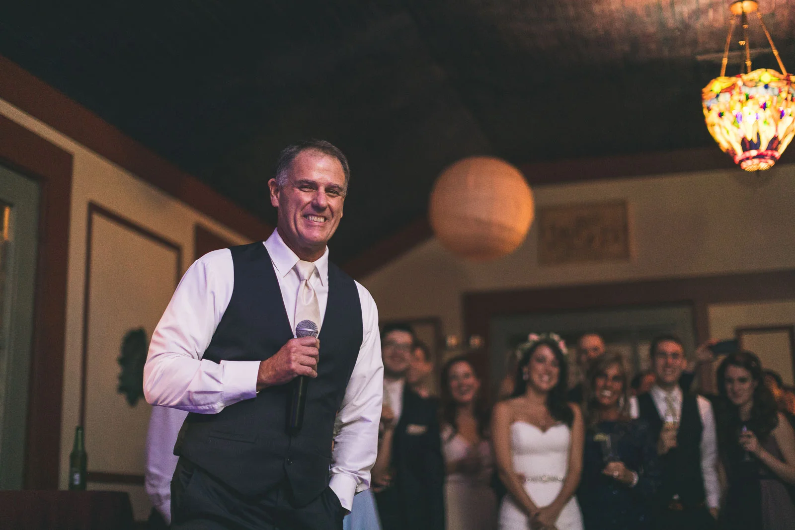 Father of Bride gives Speech