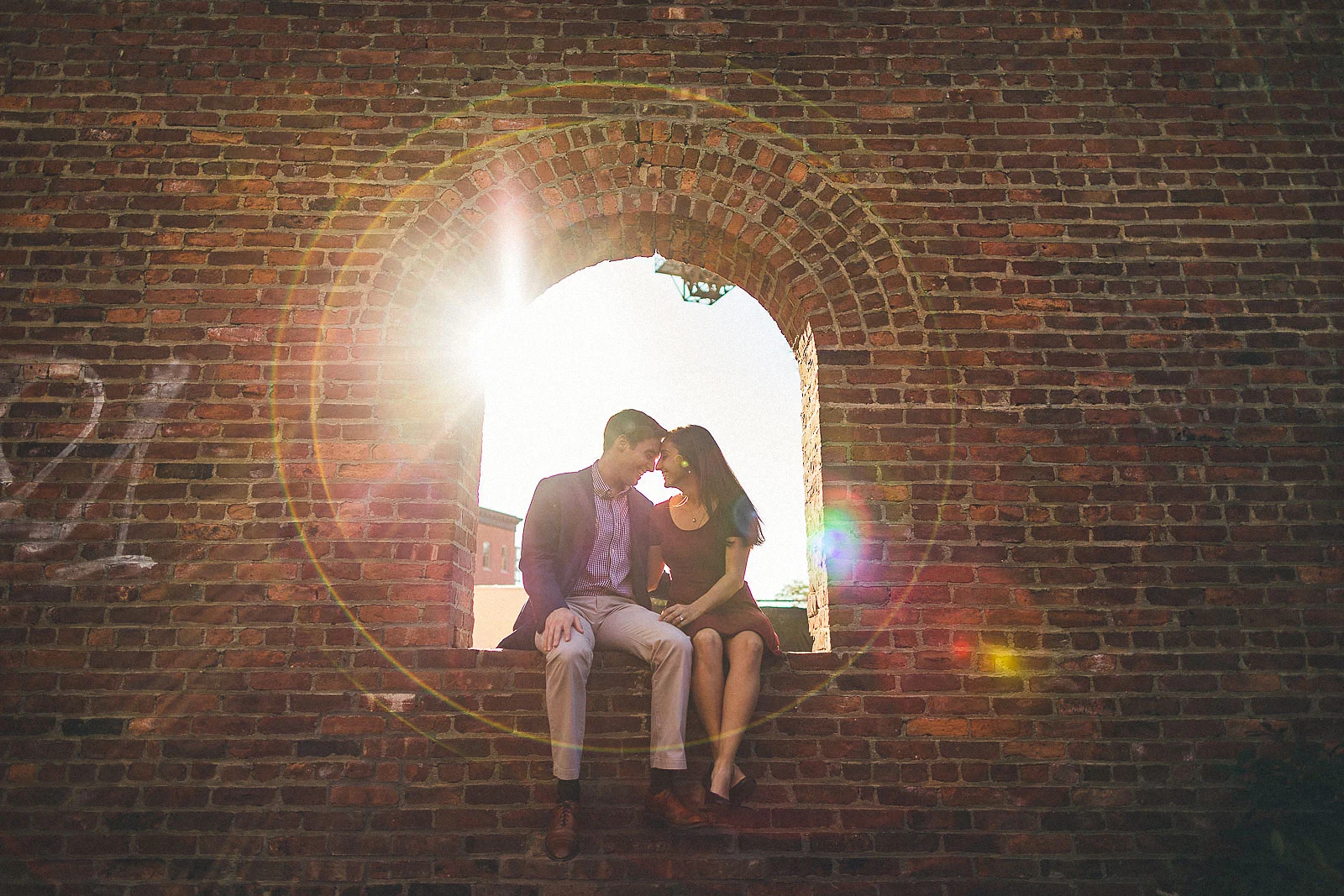Creative Brooklyn Engagement Photography
