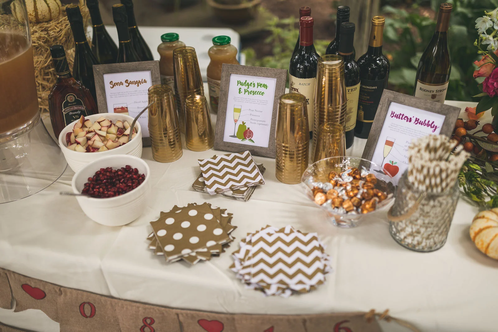 Fall Wedding Details