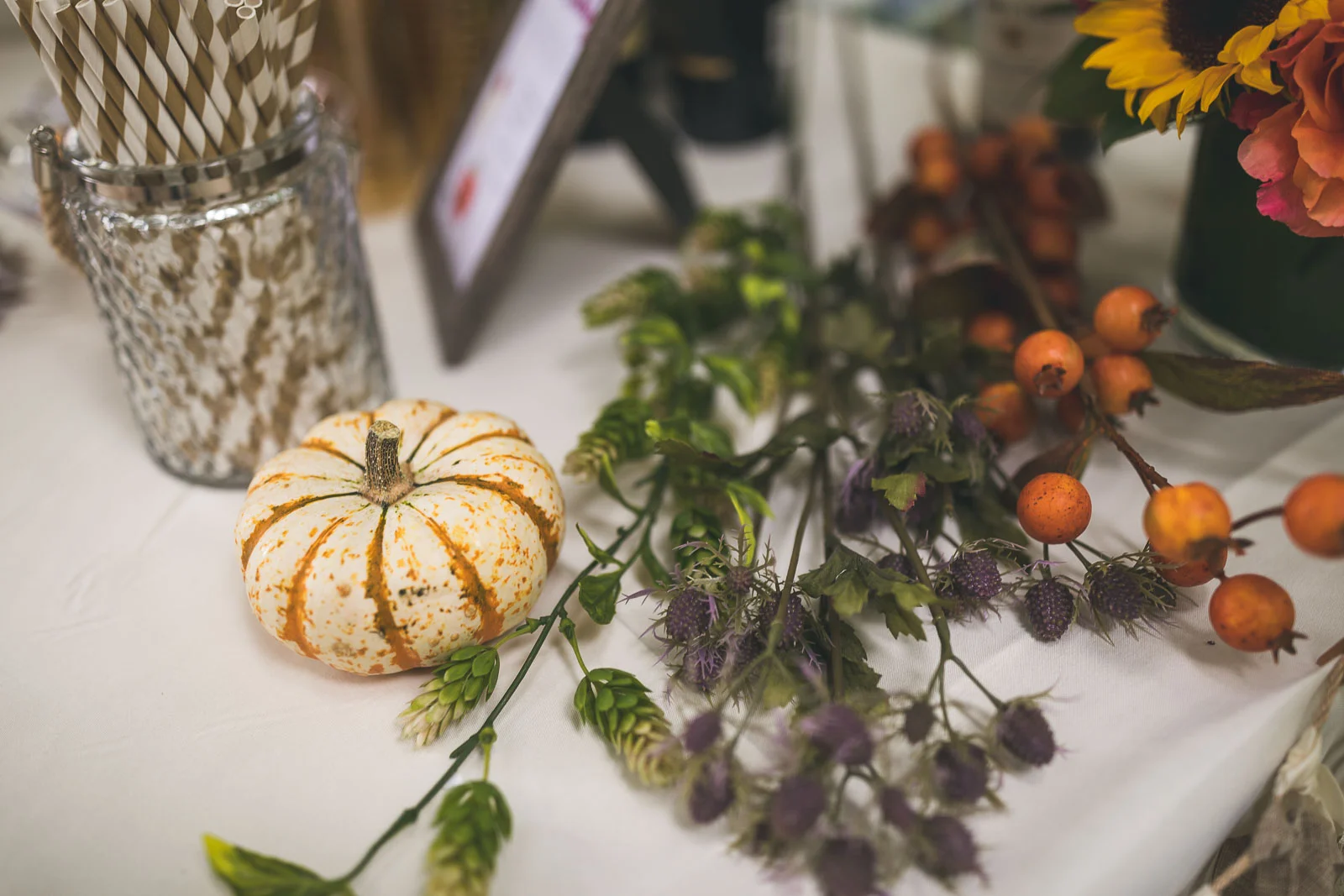 Fall Wedding Details