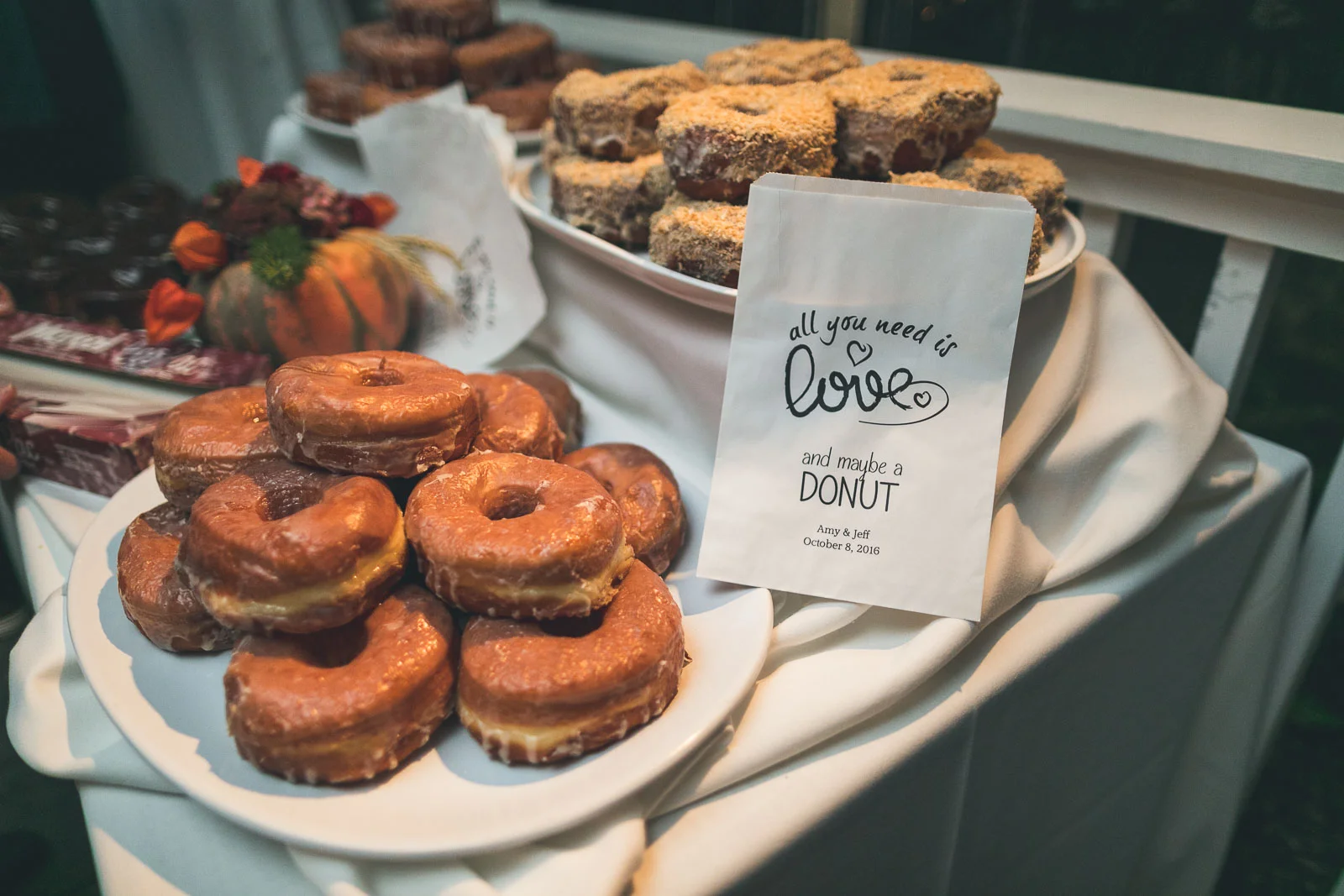 Wedding Donuts with Love